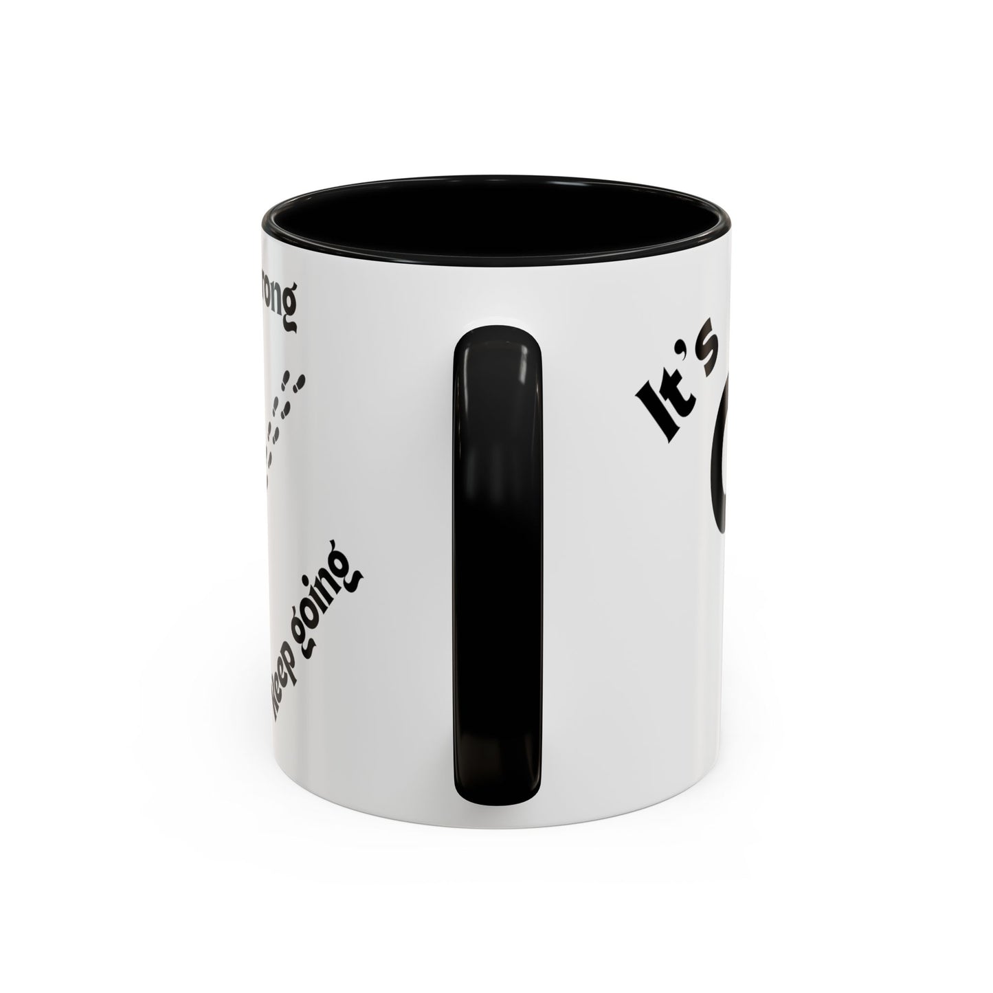 IT'S OK Inspirational Coffee Mug, Motivational Gift for Friends, Positive Affirmation Mug, Encouragement, Daily Inspiration Coffee Cup