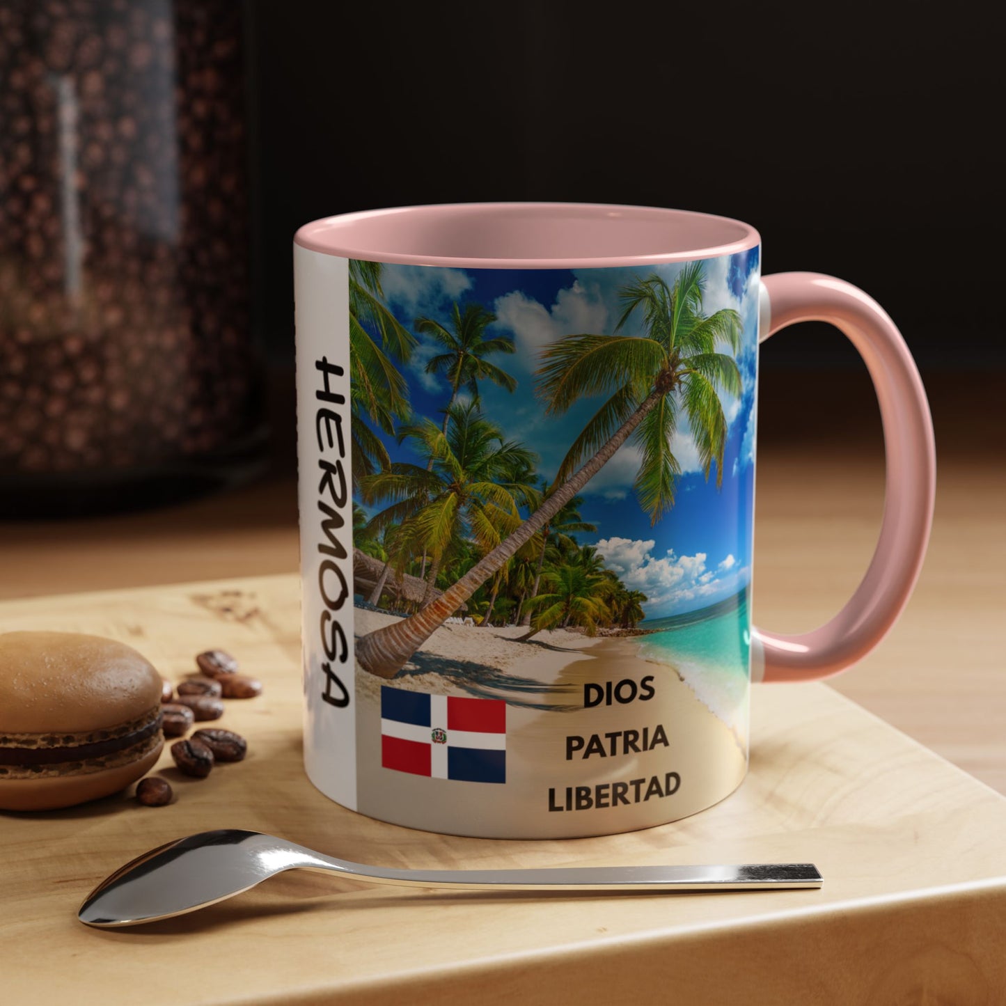 DOMINICAN REPUBLIC Tropical Accent Coffee Mug - Beach Paradise Design, Quisqueya, Hermosa, Perfect Gift for Coffee Lovers, Home Decor, Travel [...]