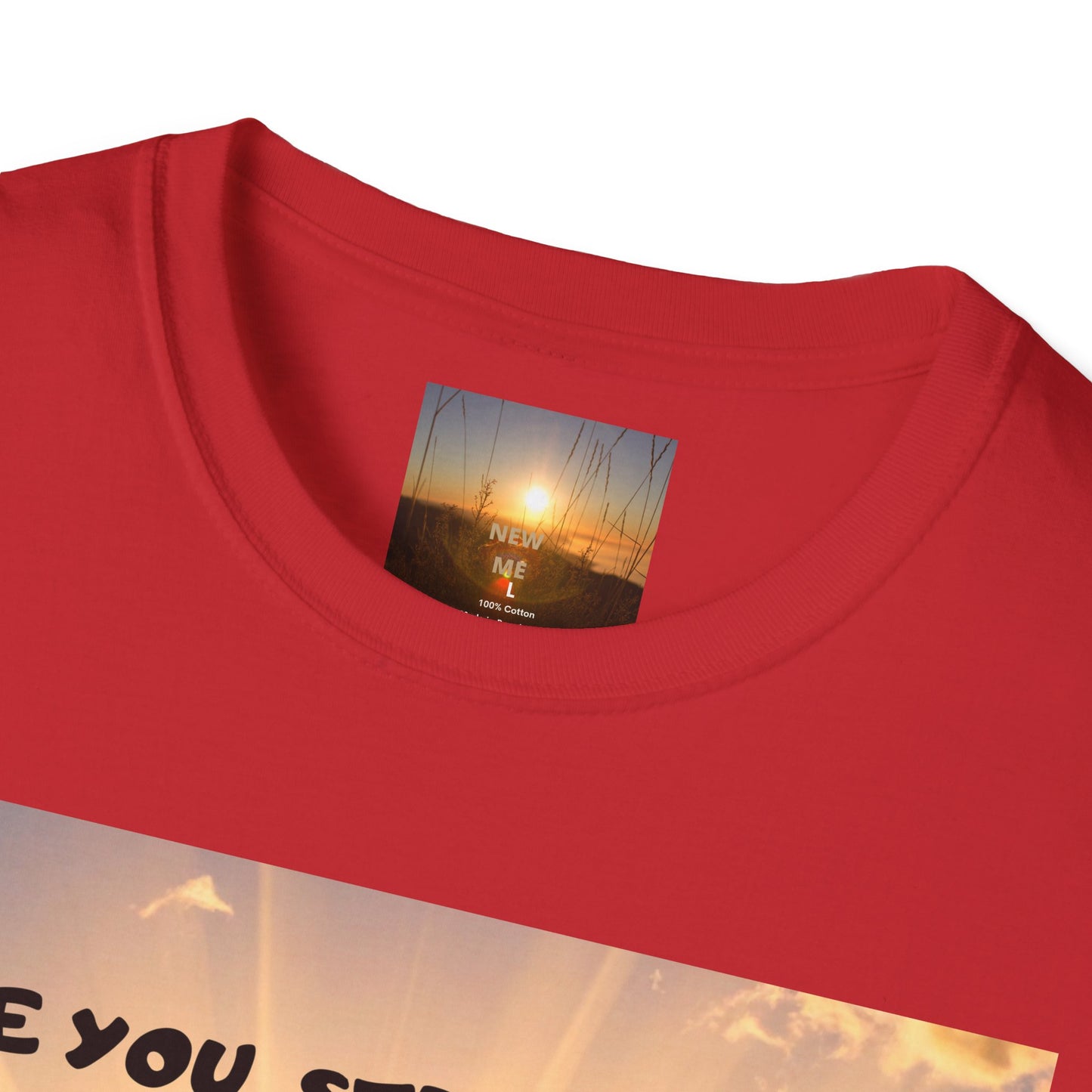 Live Smiley T-Shirt — 'Are You Still Alive?' Sunburst Positive Tee