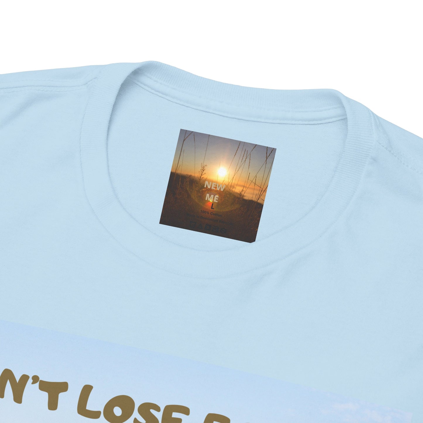 Motivational Tee — "Don't Lose Focus, You've Got This" Beach Graphic