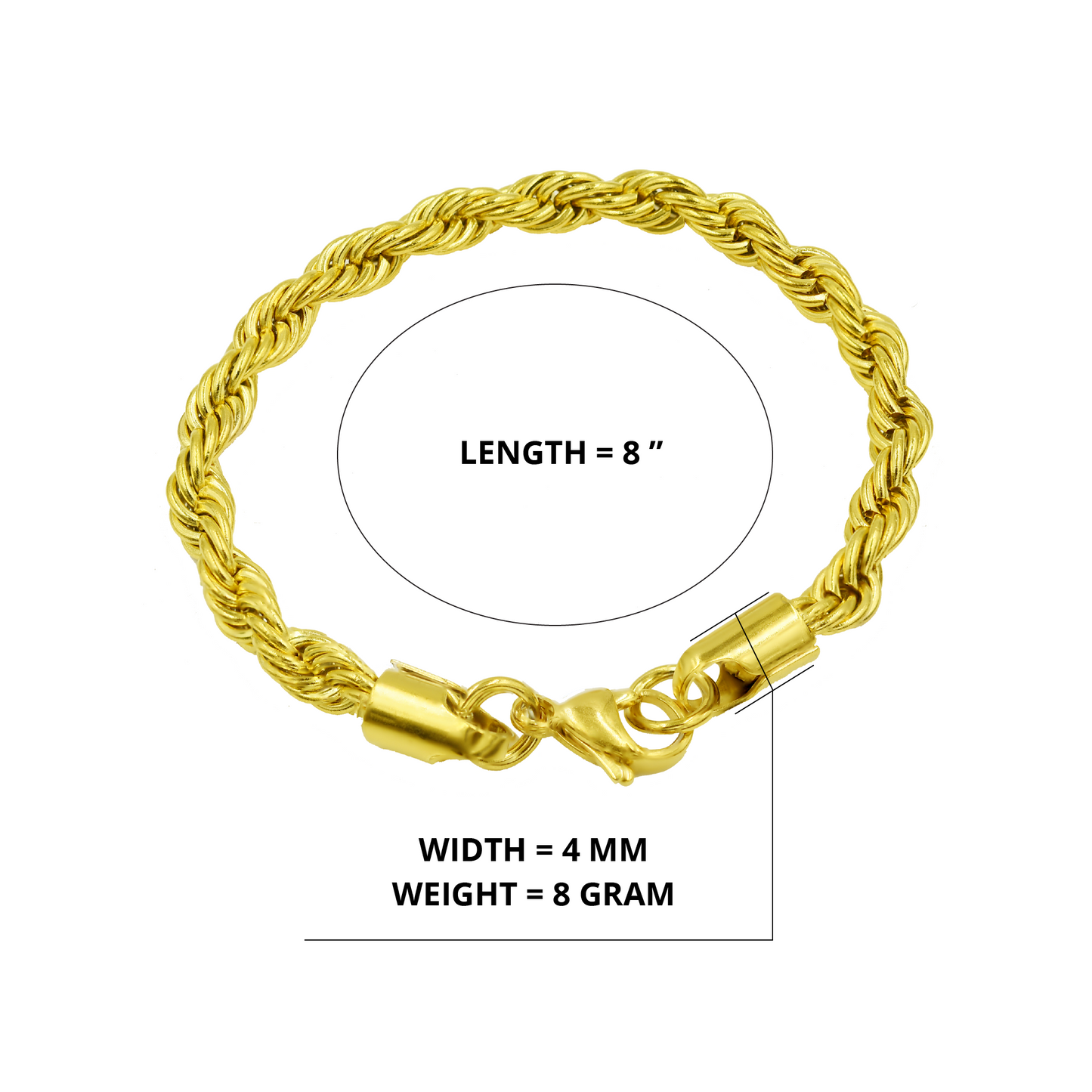 Steel Rope Bracelet