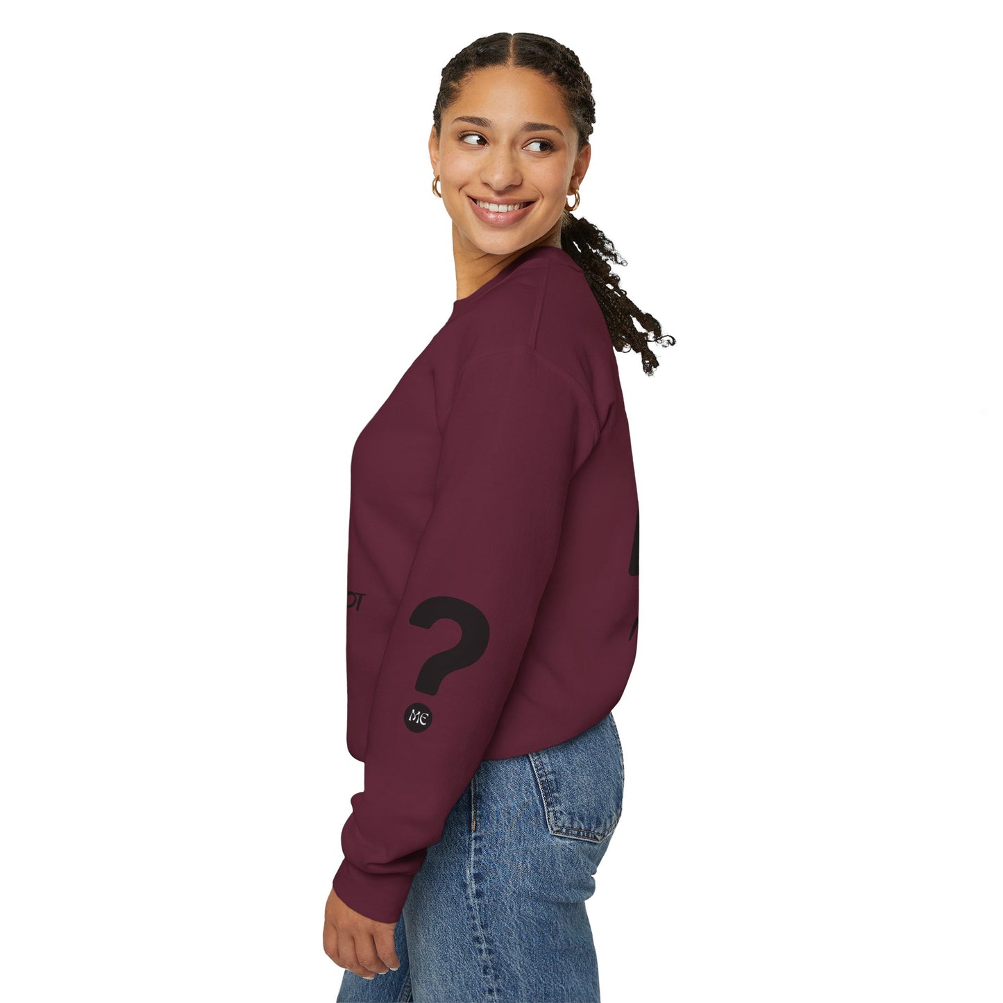 SHHH! SILENCE Unisex Humor Crewneck Sweatshirt: Funny Silence Design, Perfect for Gifting, Casual Wear, Birthday, Holidays, Conversation Starter