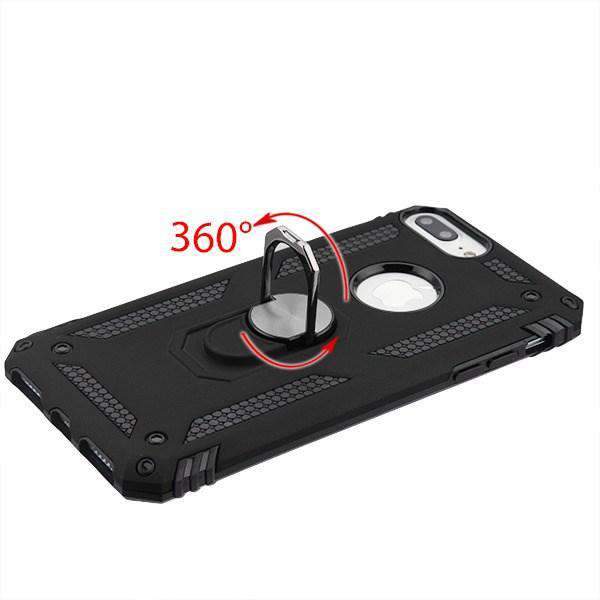AMZER Sainik Case With 360° Magnetic Ring Holder for iPhone 7 Plus/8