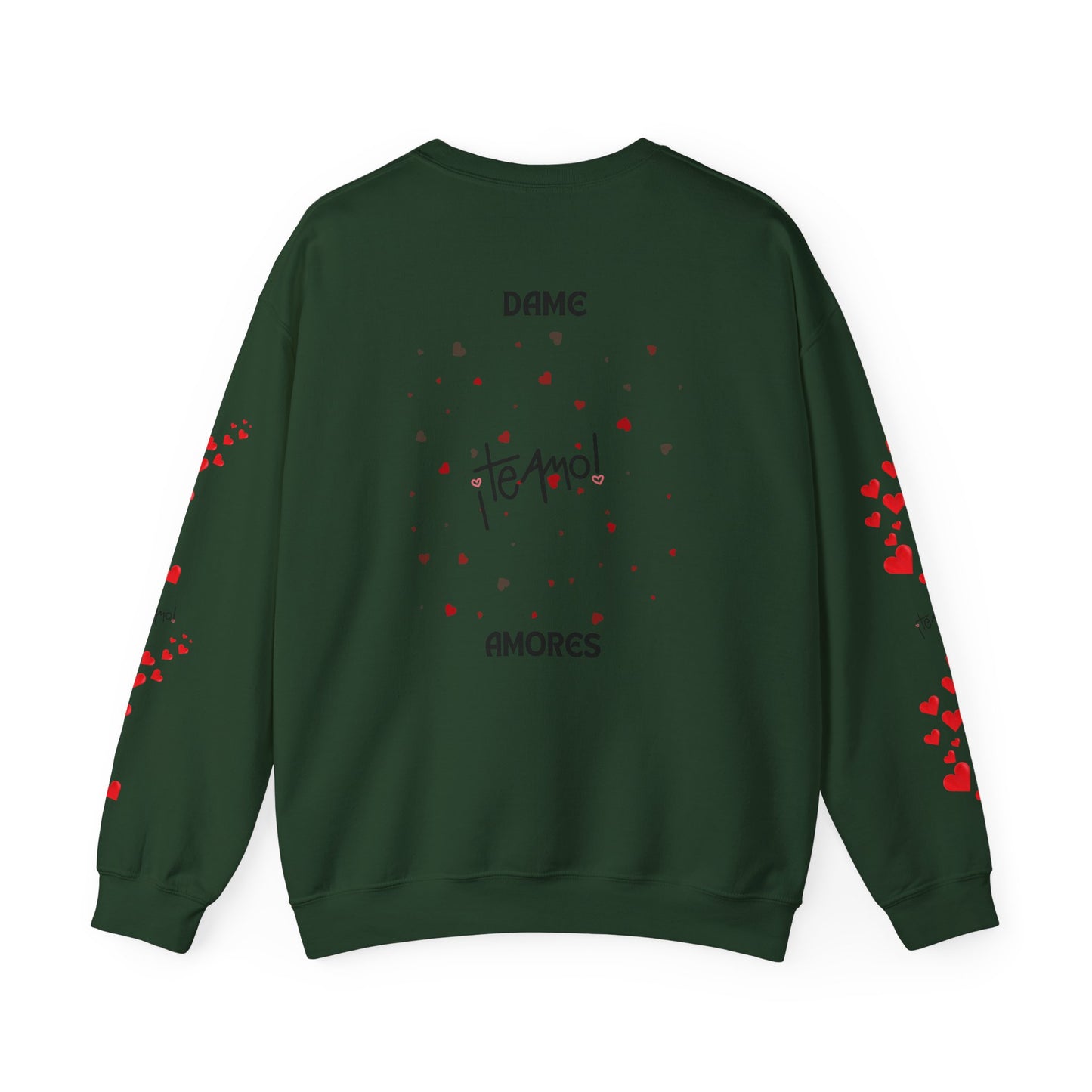 YOU AND ME Romantic Crewneck Sweatshirt, Valentine's Day Gift, Heart Sweatshirt, Unisex Love Hoodie, Couples Apparel