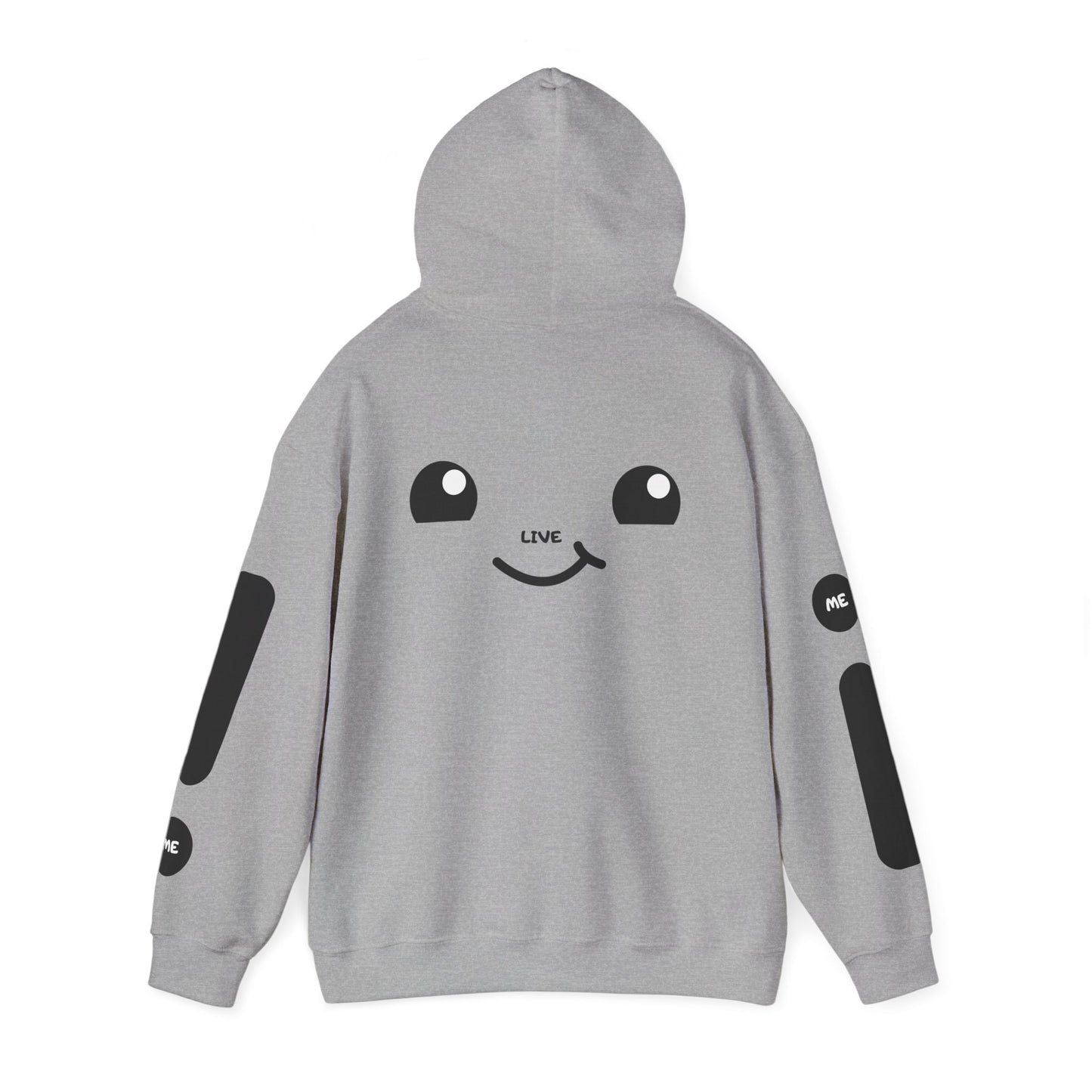 Smile Face Hoodie — "Are You Still Alive?" Sunrise Graphic Hooded Sweatshirt