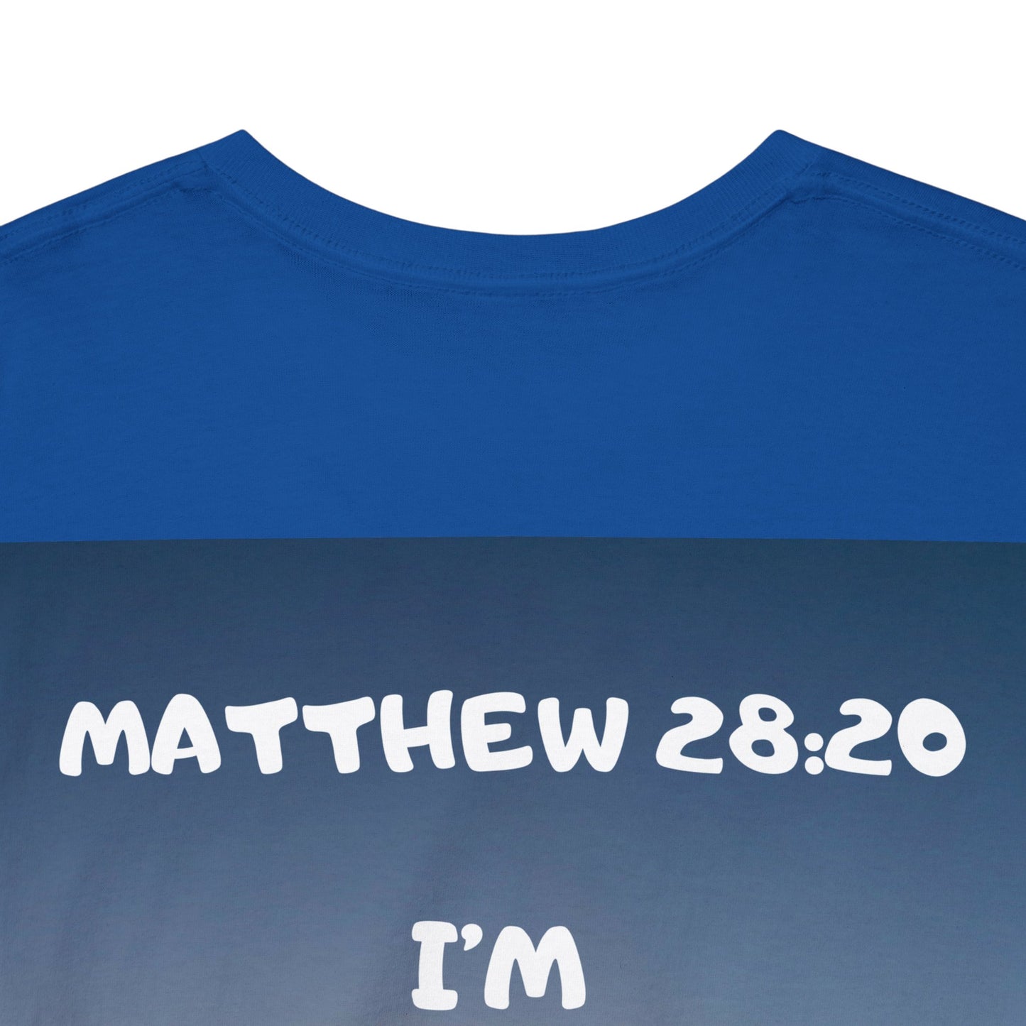 Faith Travel T‑Shirt — “Jeremiah 29:11 / Matthew 28:20” Inspirational Plane Tee