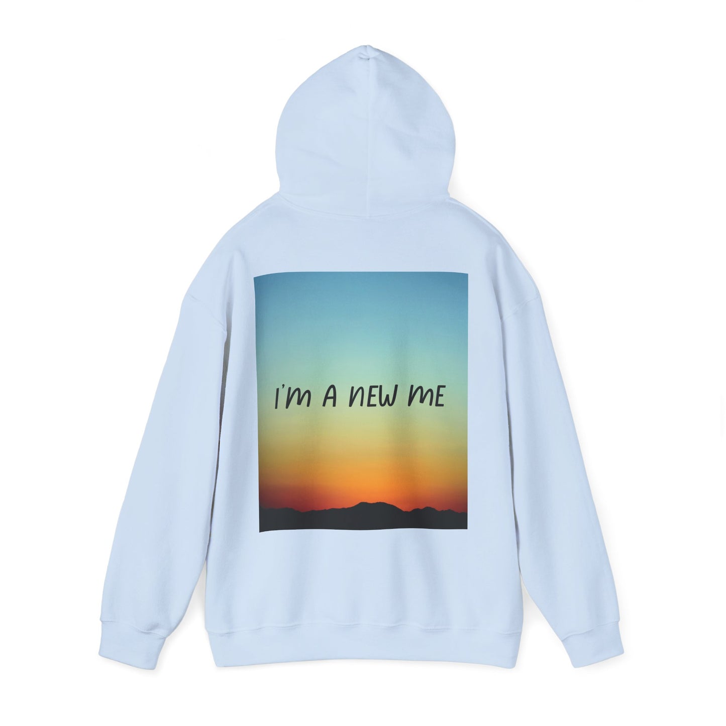 NEW DAY NEW BEGINNING A NEW ME Unisex Heavy Blend™ Hooded Sweatshirt