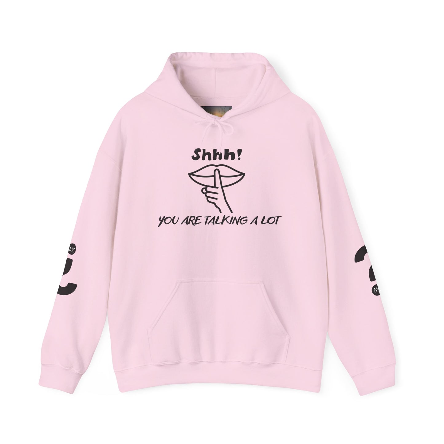 Shhh! Funny Unisex Hooded Sweatshirt, Cozy Hoodie for Introverts, Ideal Gift for Friends and Family, Perfect for Casual Wear, [...]