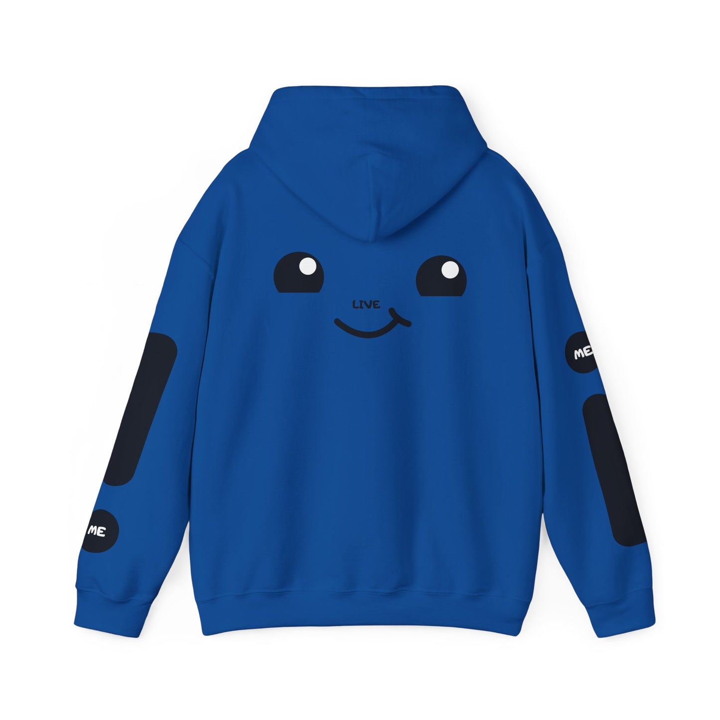 Smile Face Hoodie — "Are You Still Alive?" Sunrise Graphic Hooded Sweatshirt