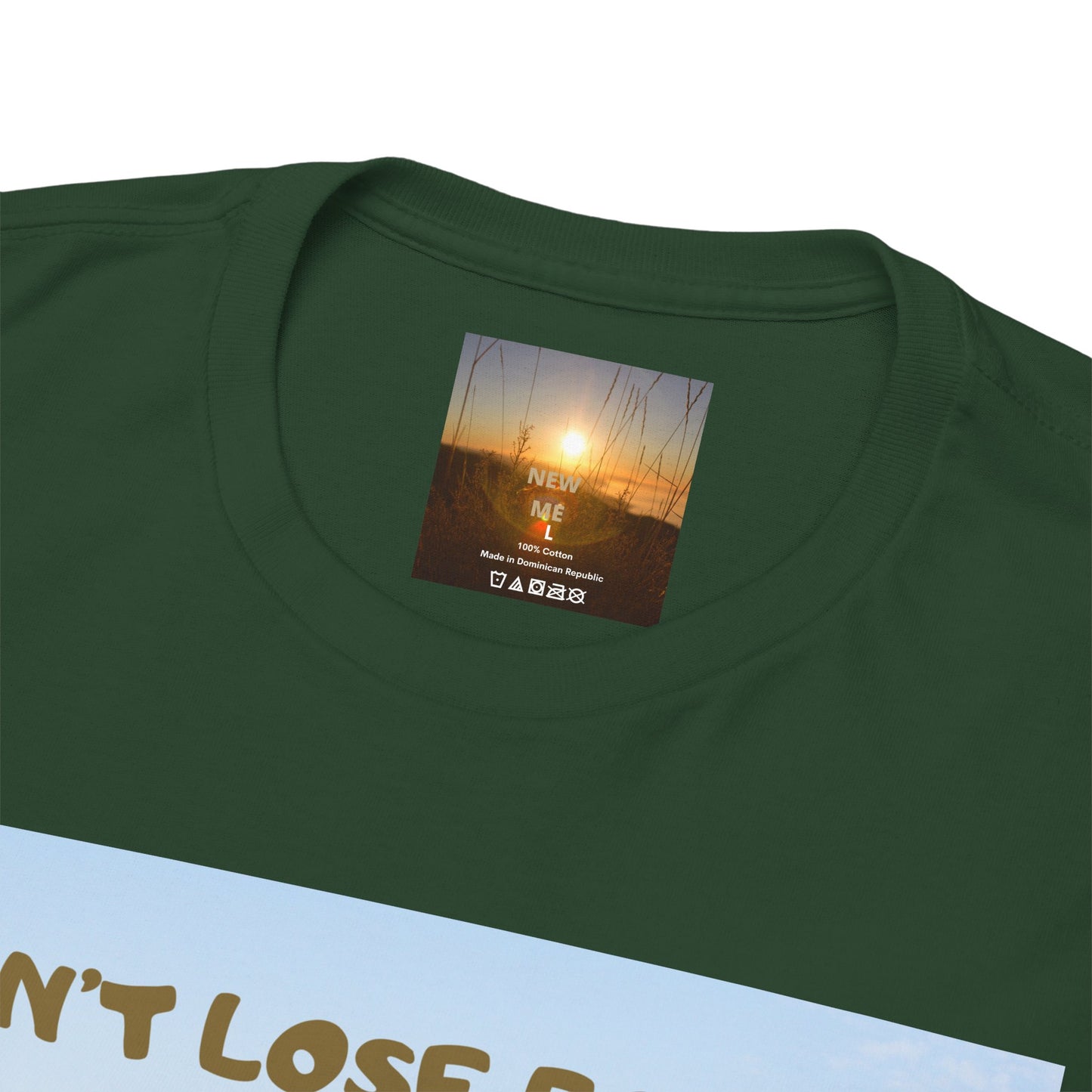 Motivational Tee — "Don't Lose Focus, You've Got This" Beach Graphic