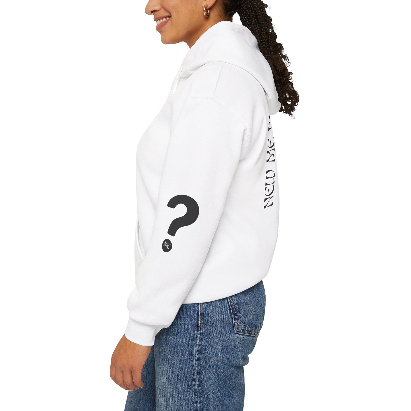 New Day, New Me Motivational Hoodie - Cozy Unisex Sweatshirt for Inspiration, Self-Care, Fitness Goals, Gift for Him, Her