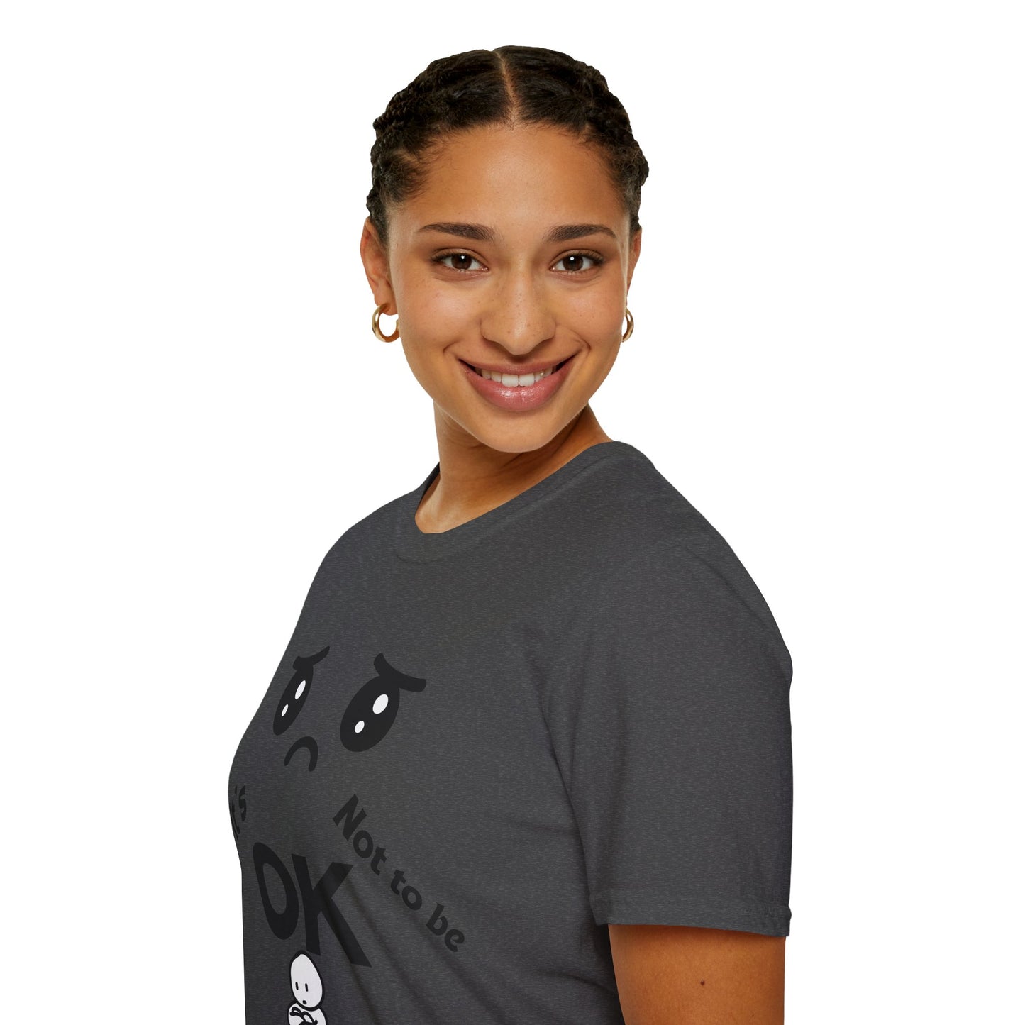 IT'S OK Emotional Support Unisex T-Shirt, Inspirational Tee, Self-Care Shirt, Mental Health Awareness, Gift for Friends, Motivational Apparel, [...]