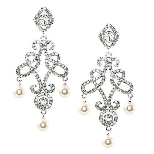 Sophisticated Indian Theme Tassel Earrings