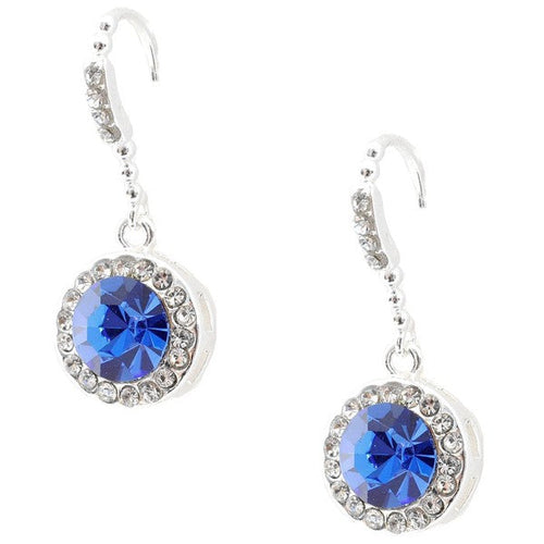 Timeless Round Rondelle French Hook Earrings