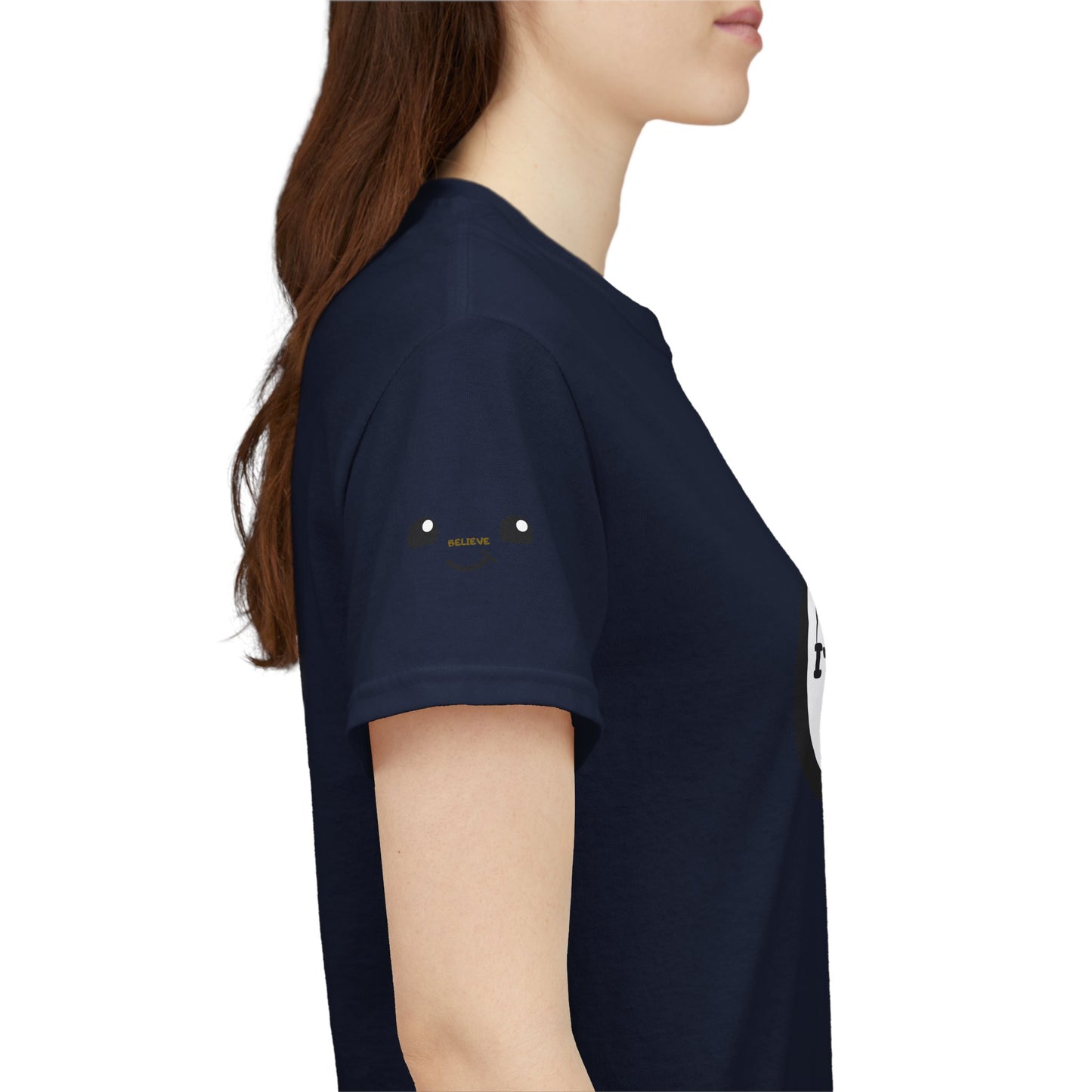 Graphic Tee — "It's Not Your Fault" Comic-Style Pointing Design