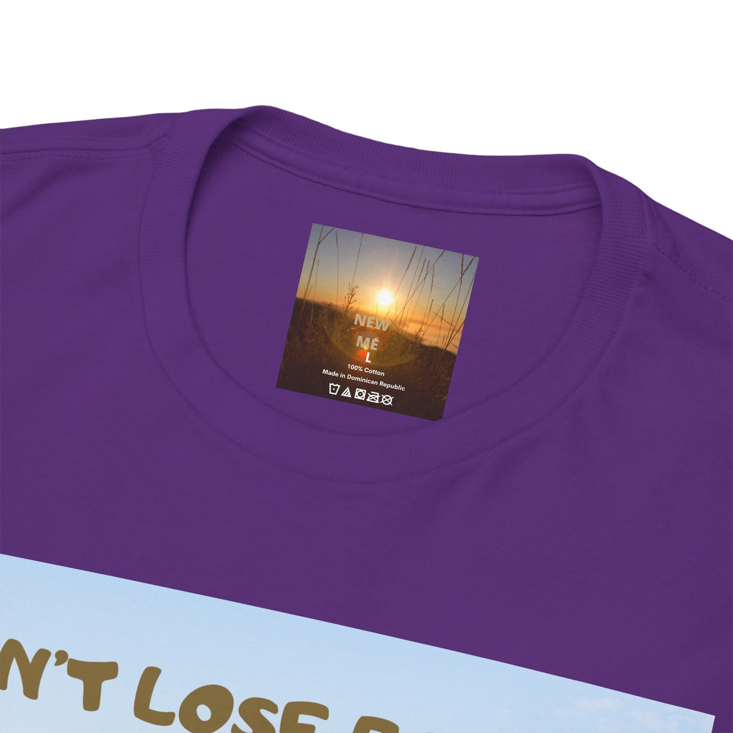 Motivational Tee — "Don't Lose Focus, You've Got This" Beach Graphic