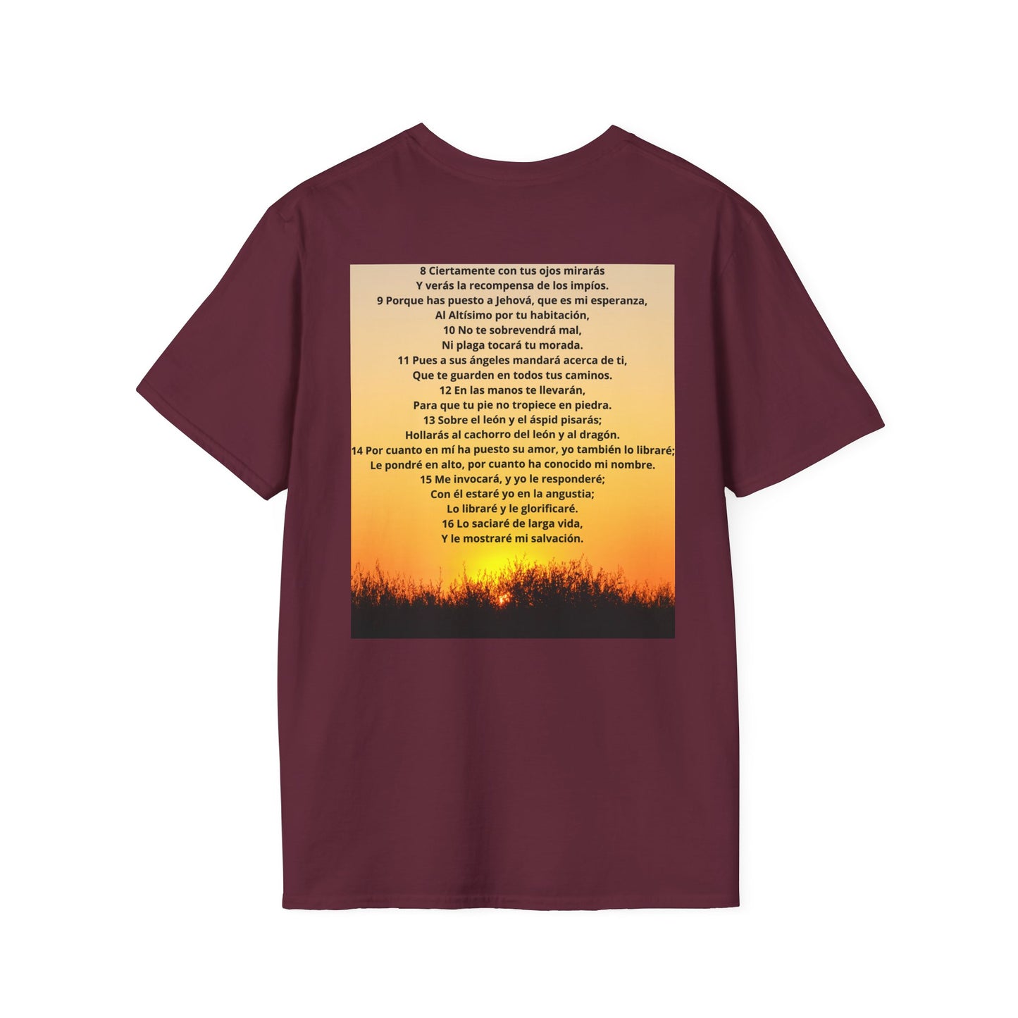 SALMO 91 Unisex Inspirational Lion T-Shirt | Vintage Style Tee, Motivational Quote Shirt, Wildlife Lover Gift, Nature Inspired Apparel, Perfect [...]