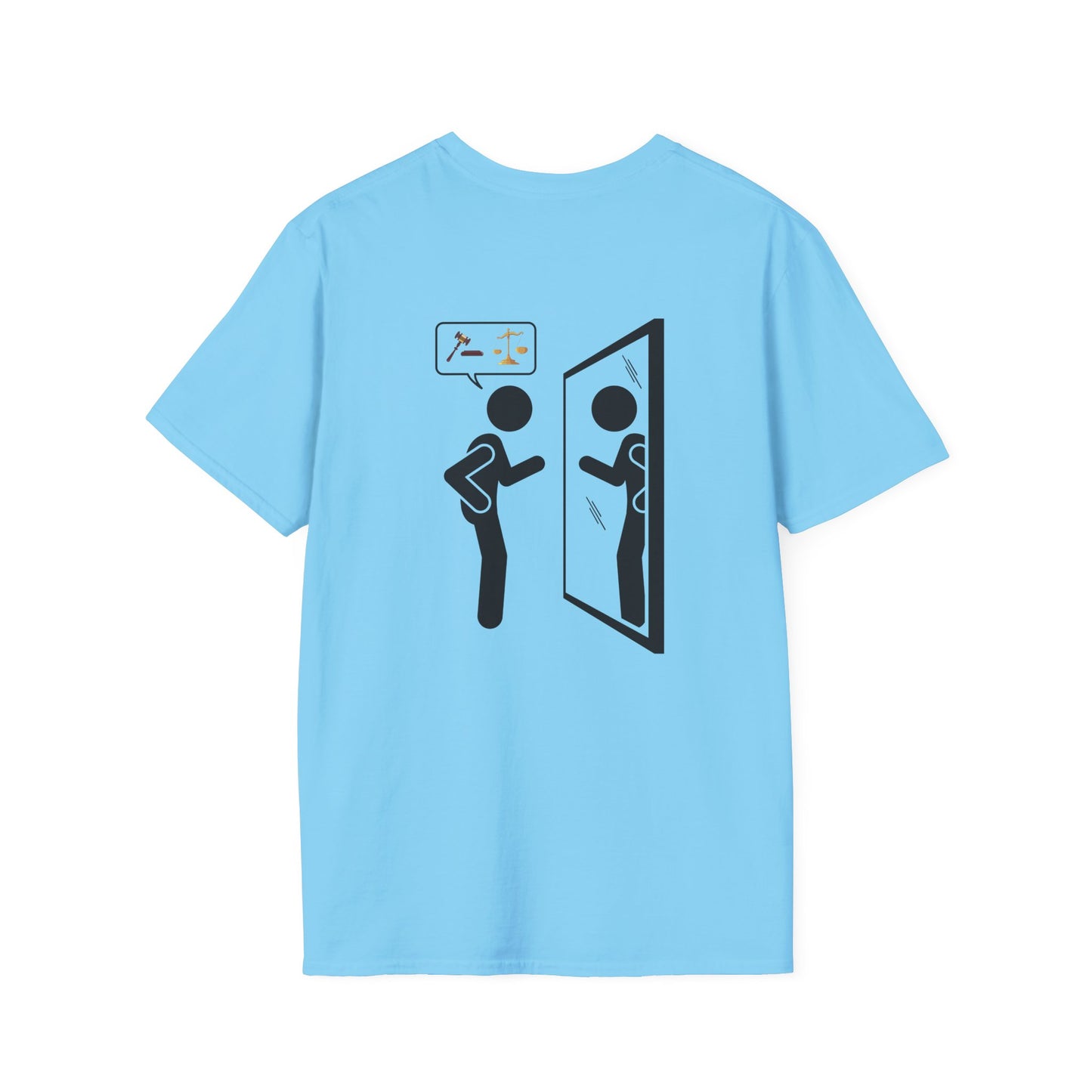 JUZGANDO Humorous Unisex Softstyle T-Shirt - Questioning Yourself Shirt, Funny Graphic Tee, Casual Wear, Gift for Friends & Family, [...]