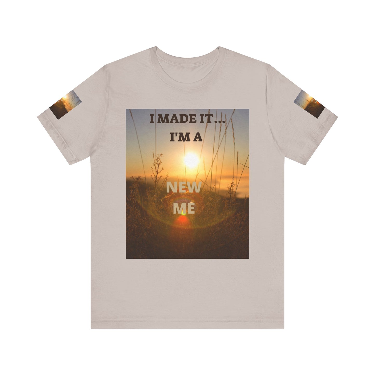 NEW ME IM Inspirational Unisex Tee | Celebrate New Beginnings, Motivational Shirt, Casual Wear, Gift for Self-Love, New Year, Personal Growth