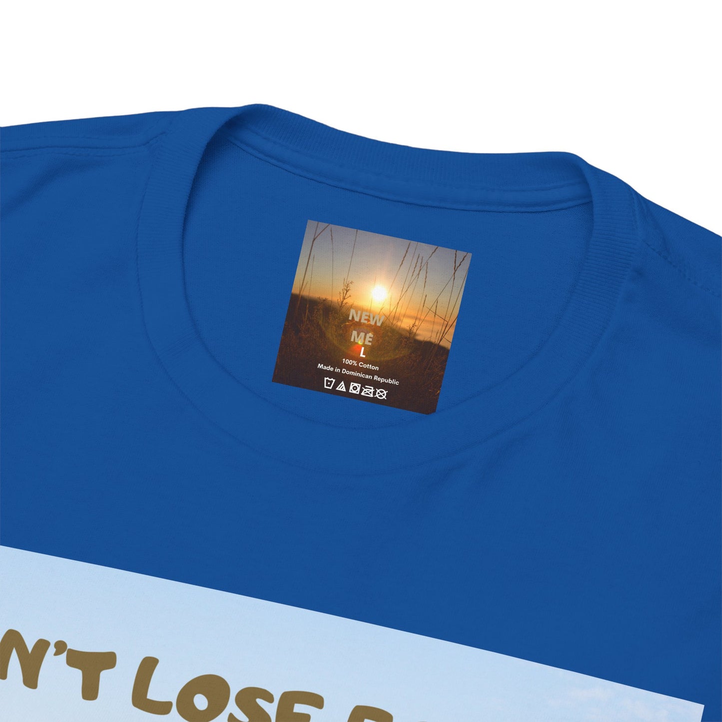 Motivational Tee — "Don't Lose Focus, You've Got This" Beach Graphic