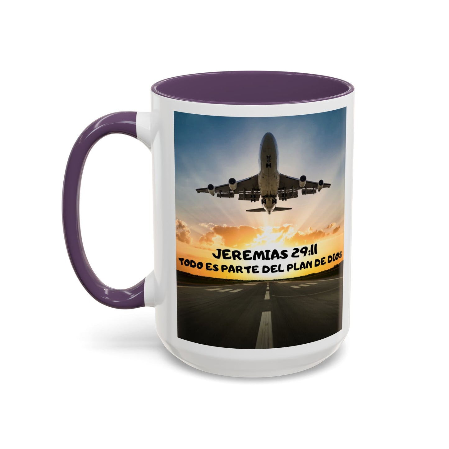 "Mateo 28:20 Estoy Contigo Siempre" Accent Mug (11/15oz)