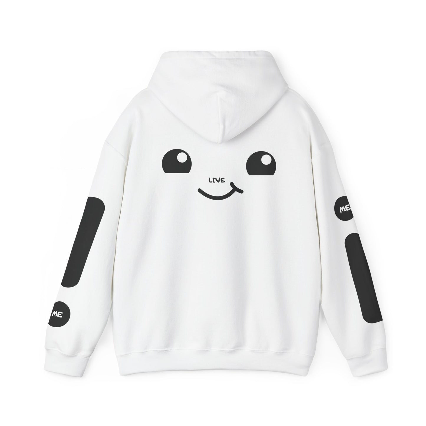 Smile Face Hoodie — "Are You Still Alive?" Sunrise Graphic Hooded Sweatshirt