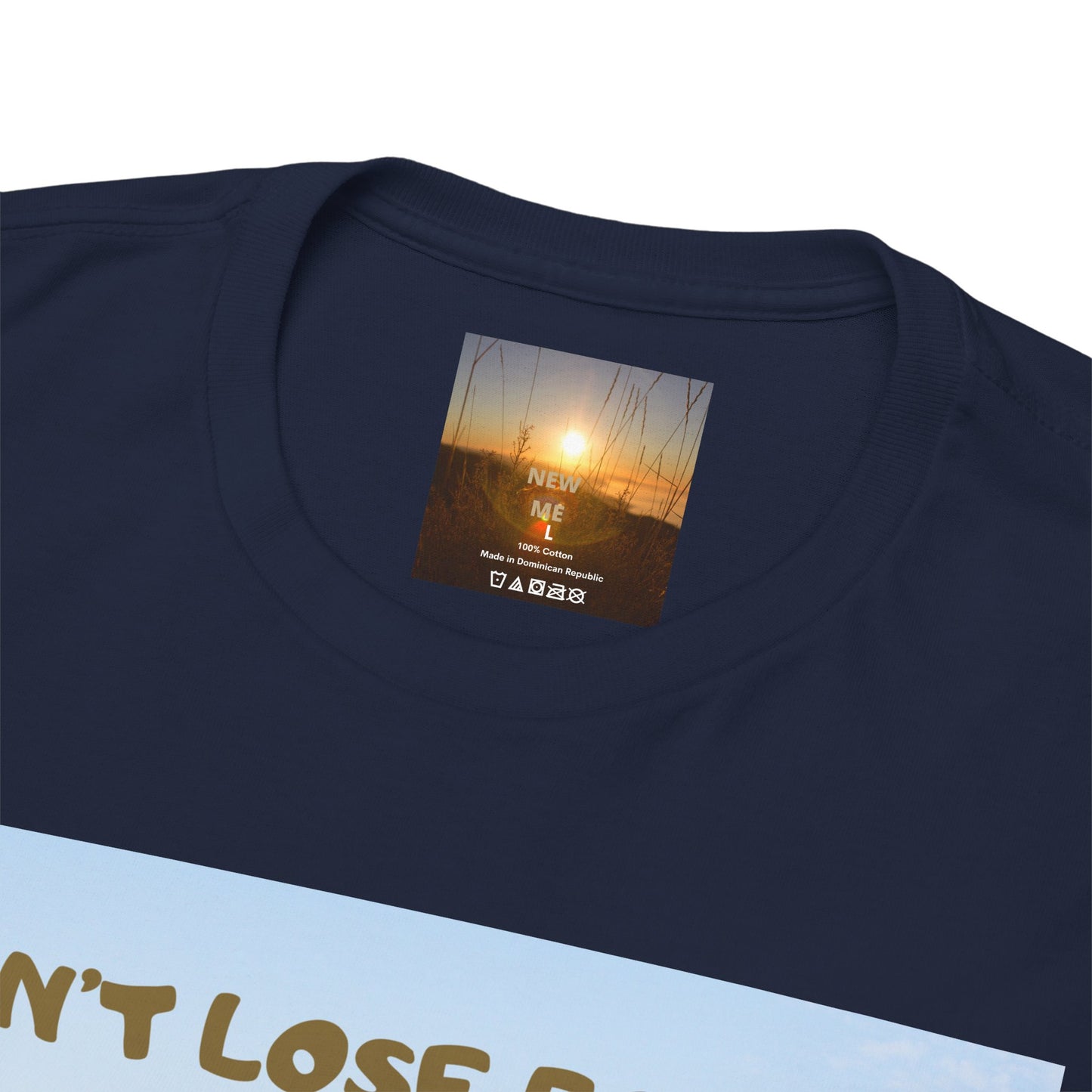Motivational Tee — "Don't Lose Focus, You've Got This" Beach Graphic