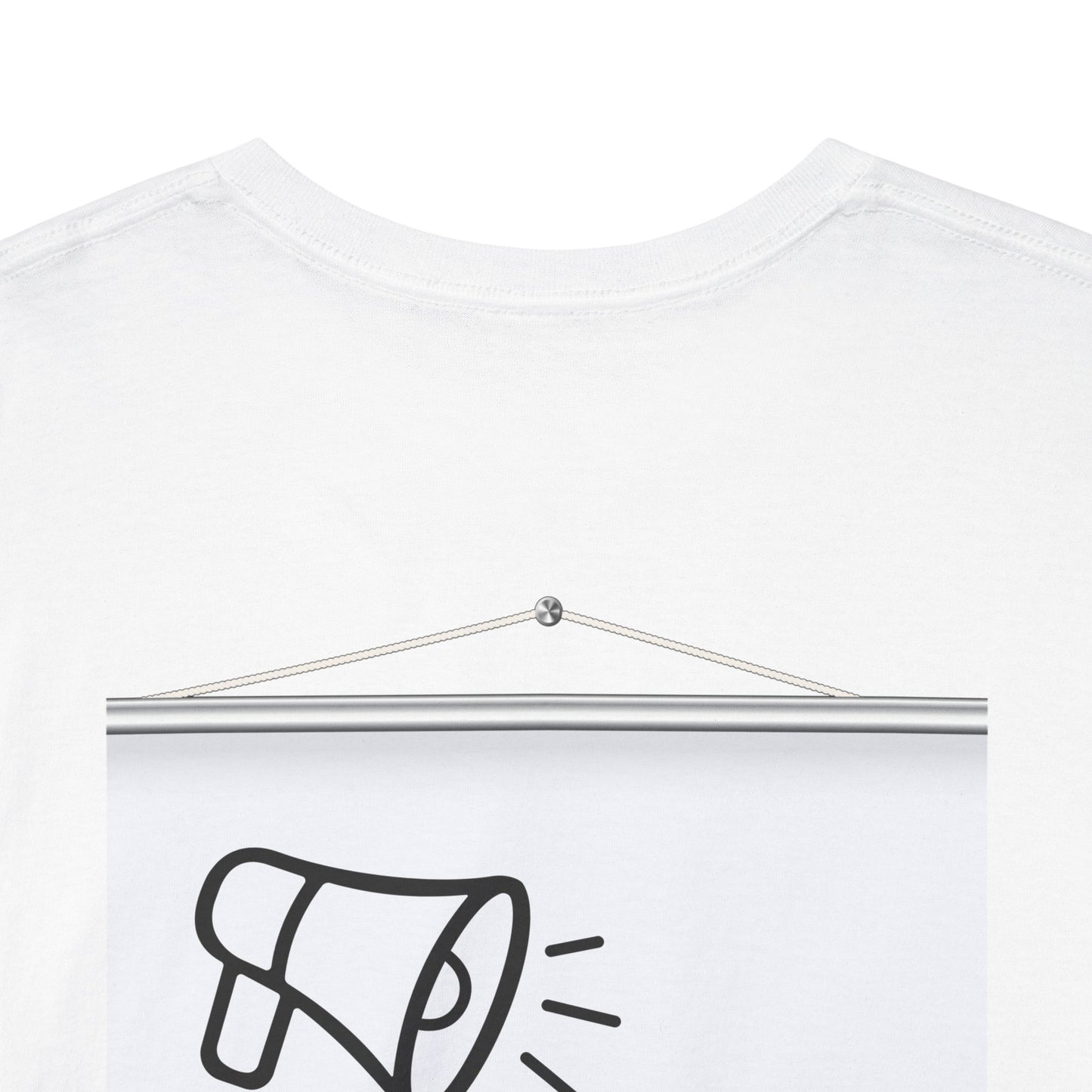 Graphic Tee — "It's Not Your Fault" Comic-Style Pointing Design