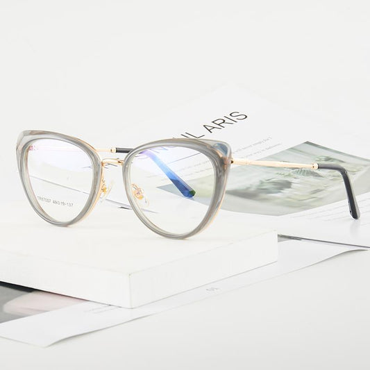 Myopia glasses TR Myopia glasses Anti-blue light flat mirror High