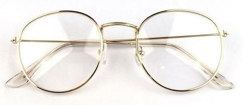 New Designer Woman Glasses Optical Frames Metal Round Glasses Frame
