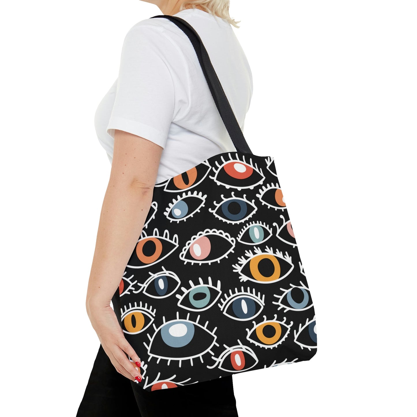 NEW ME IM Egyptian Eye Beach Shopper Tote Bag Medium