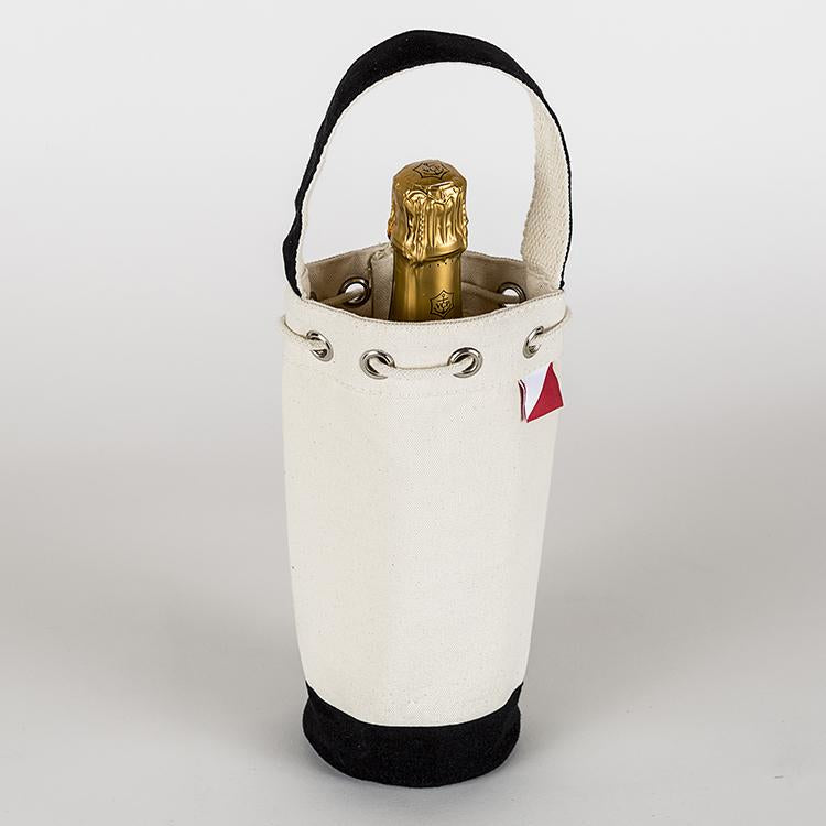 NEW ME IM Champagne Single Bottle Wine Bag