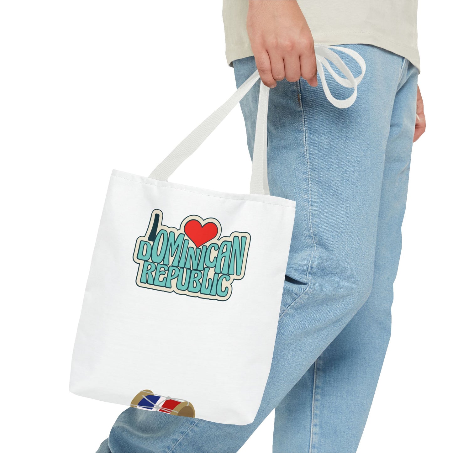 Dominican Republic Love Tote Bag, Vacation Souvenir, Beach Bag, Travel Companion, Gift for Mom, Proud Dominican