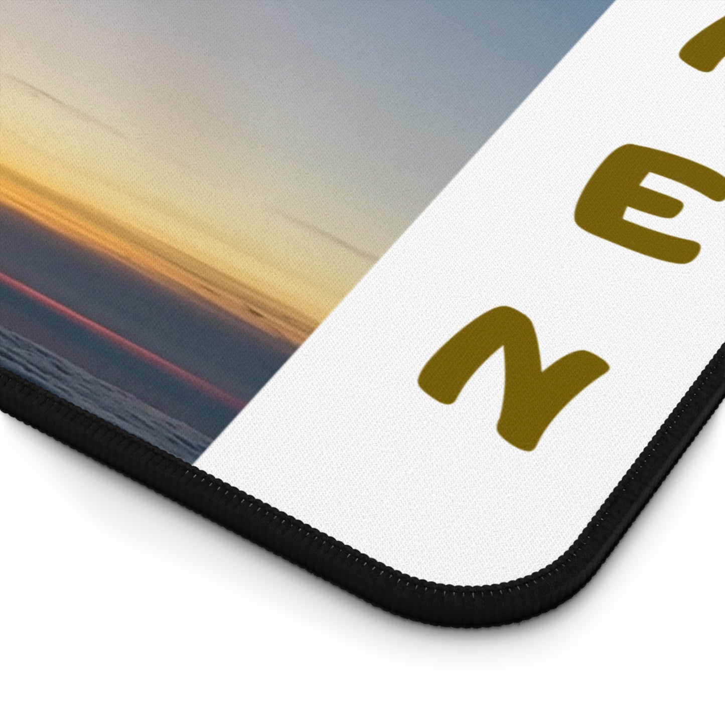 Matthew 28:20 Desk Mat — "I'm With You Always" Inspirational Christian Desk Pad