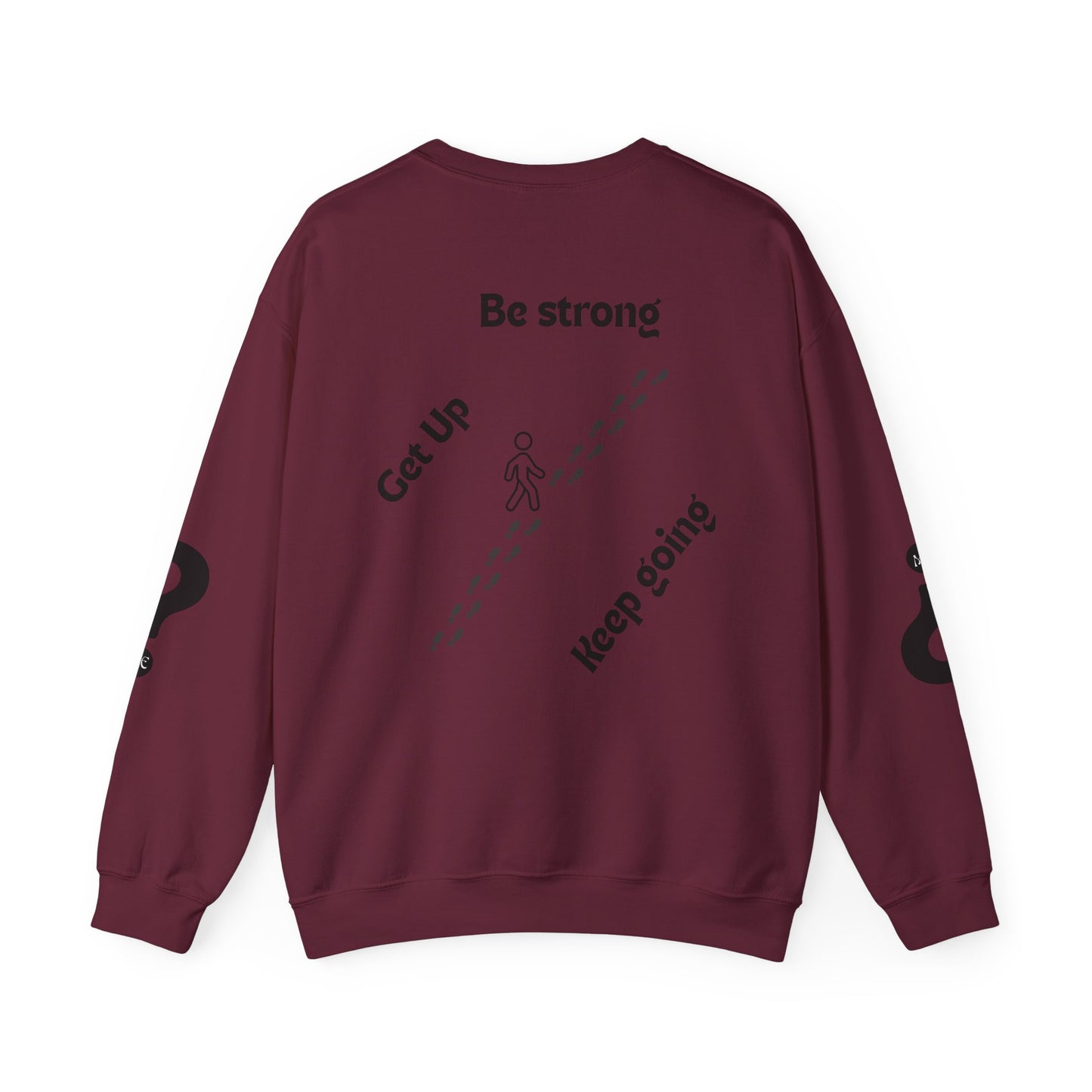 IT'S OK Inspirational Unisex Sweatshirt - Mental Health Awareness, Cozy Fashion, Self-Care Gift, Comfort Wear, Uplifting Quote