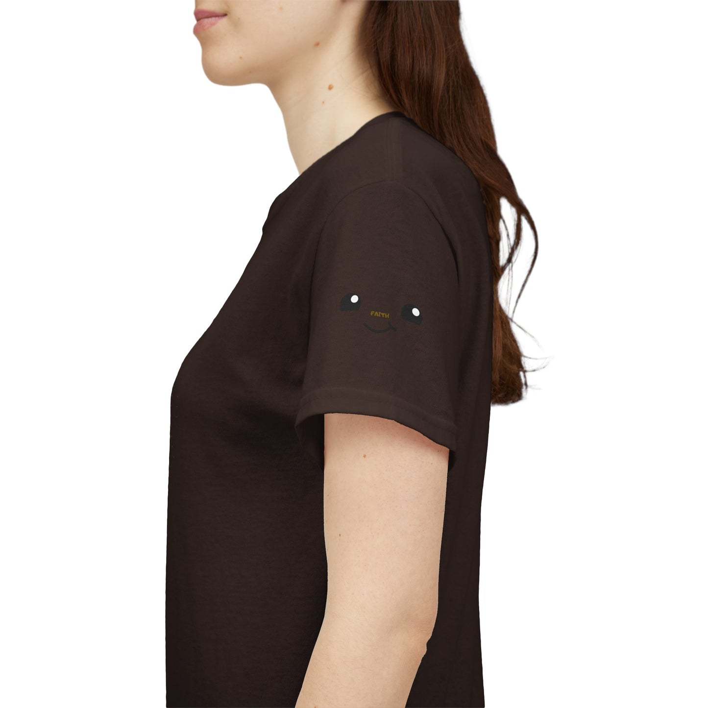 Graphic Tee — "It's Not Your Fault" Comic-Style Pointing Design