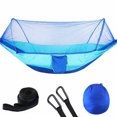 NEW ME IM Fully Automatic Quick Opening Hammock with Mosquito Net