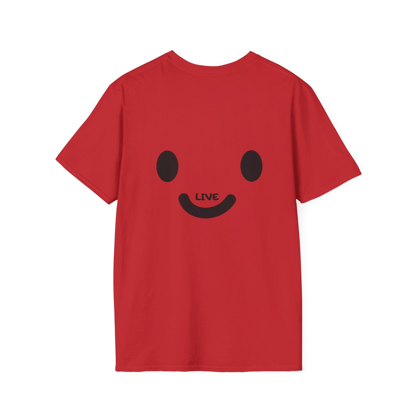Live Smiley T-Shirt — 'Are You Still Alive?' Sunburst Positive Tee