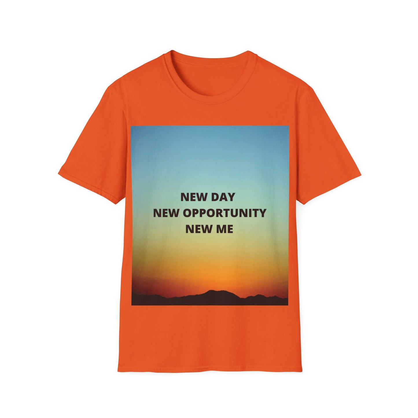 NEW DAY NEW OPPORTUNITY NEW ME Unisex Softstyle T-Shirt