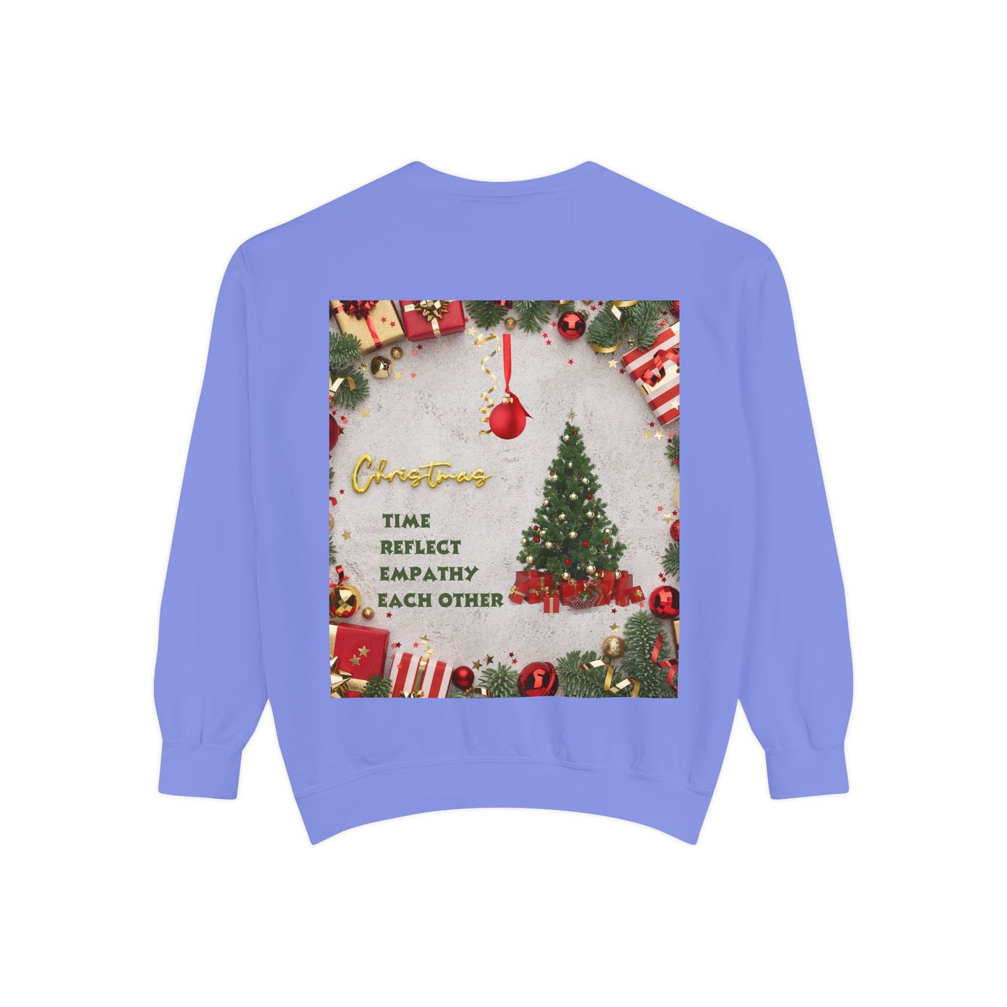 Cozy Holiday Sweatshirt - A New Life, New Hope, New Beginning, Christmas Gift, Unisex Apparel, Festive Wear, Winter Fashion