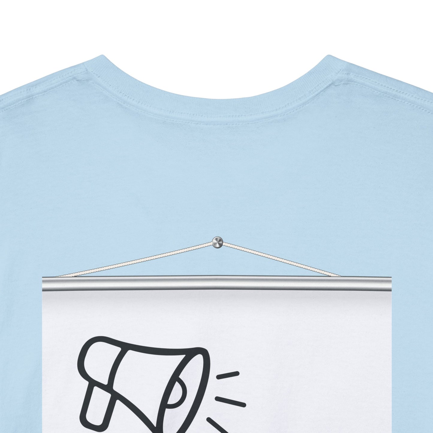 Graphic Tee — "It's Not Your Fault" Comic-Style Pointing Design