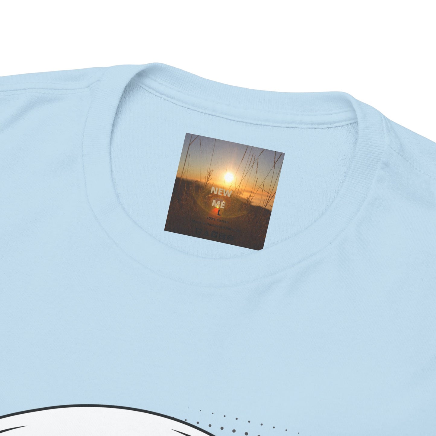 Graphic Tee — "It's Not Your Fault" Comic-Style Pointing Design