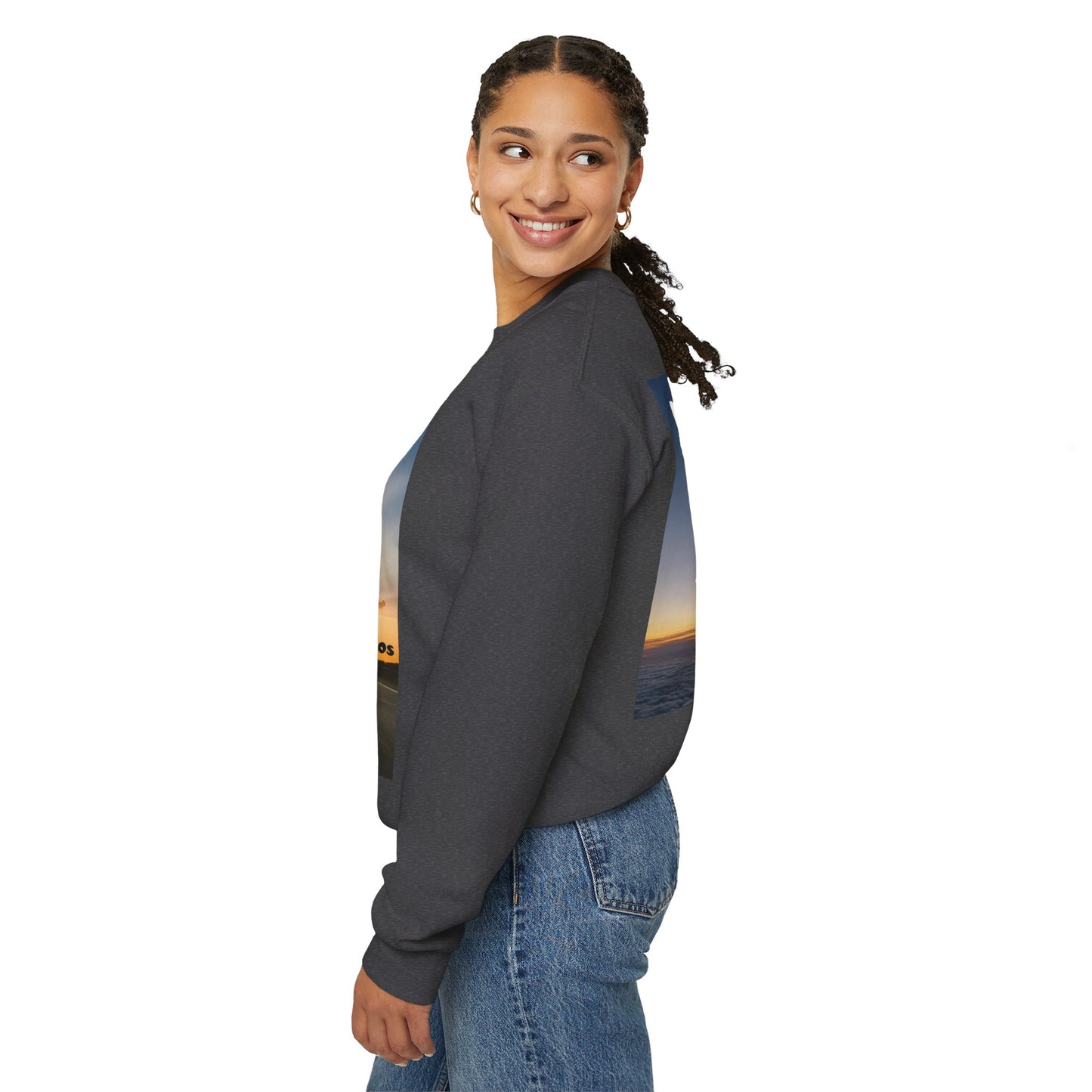 Christian Sweatshirt — Jeremías 29:11 & Mateo 28:20 Inspirational Crewneck