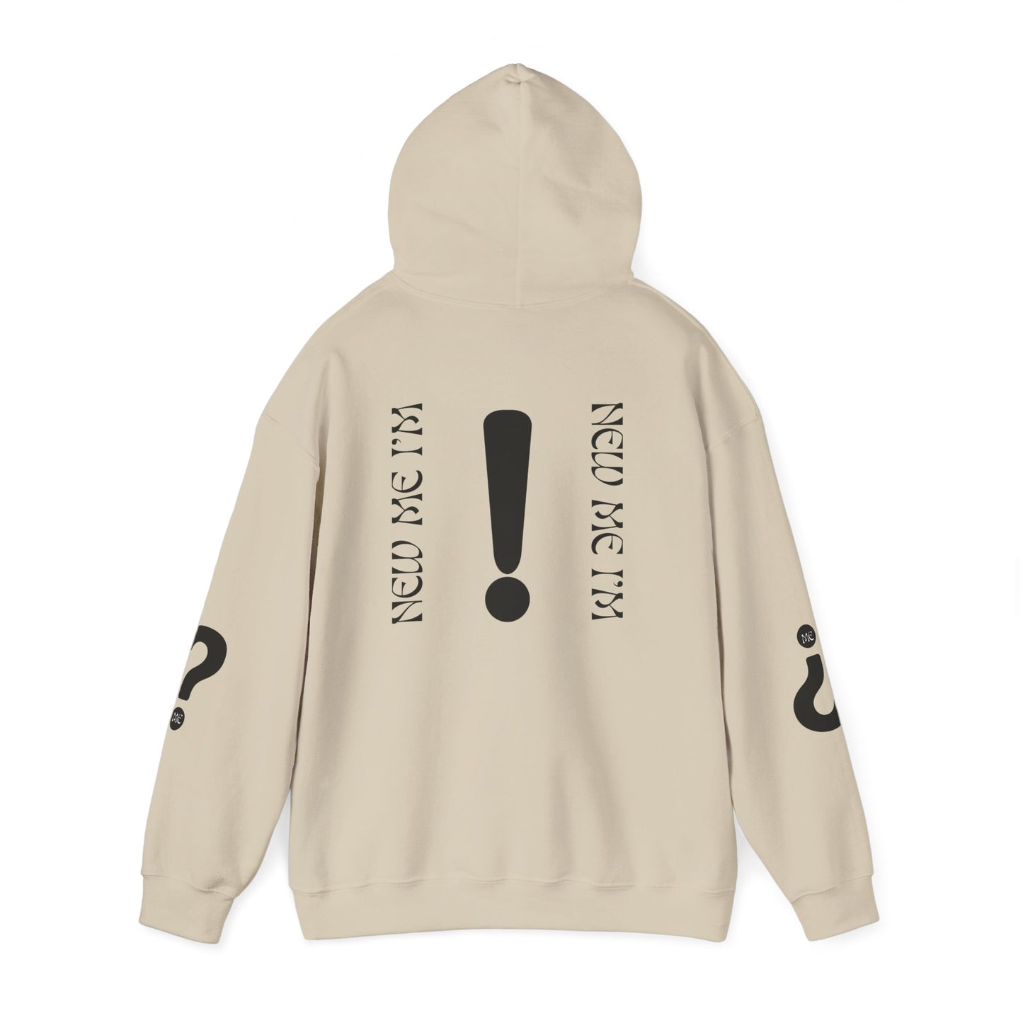 New Day, New Me Motivational Hoodie - Cozy Unisex Sweatshirt for Inspiration, Self-Care, Fitness Goals, Gift for Him, Her