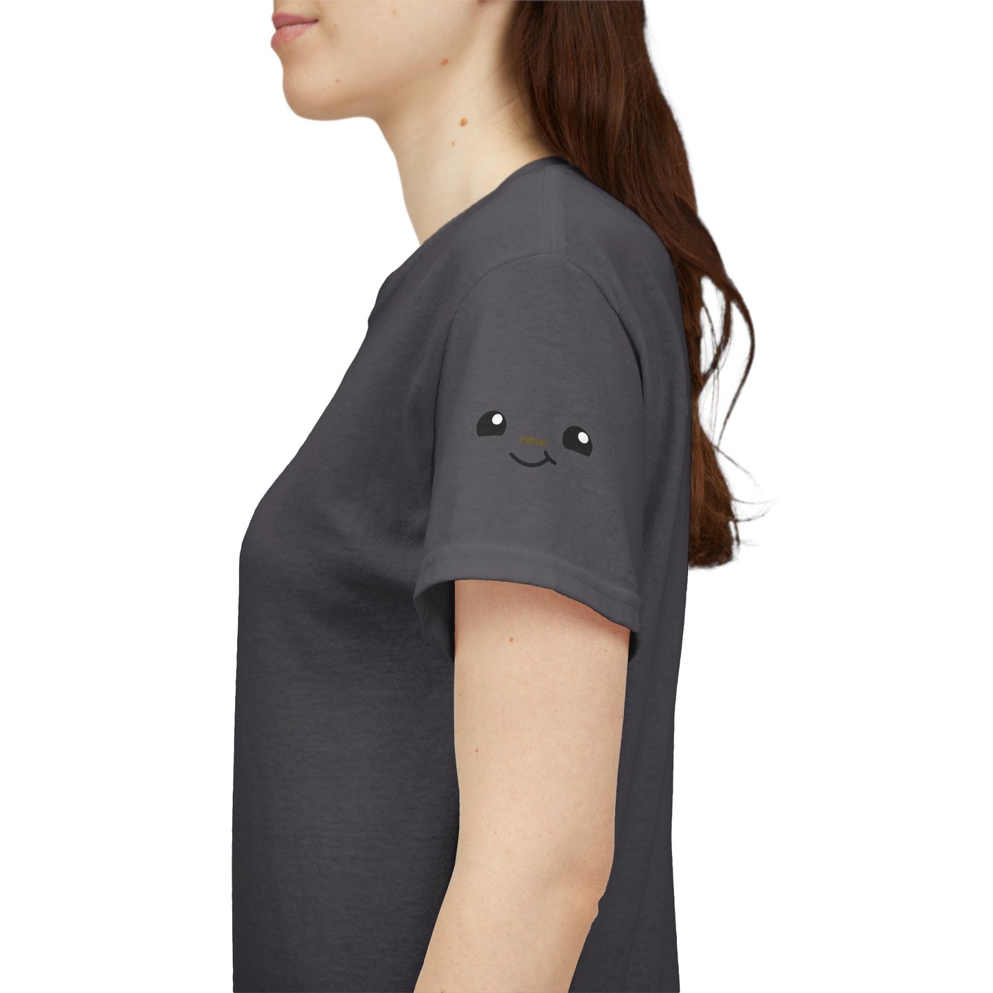 Graphic Tee — "It's Not Your Fault" Comic-Style Pointing Design