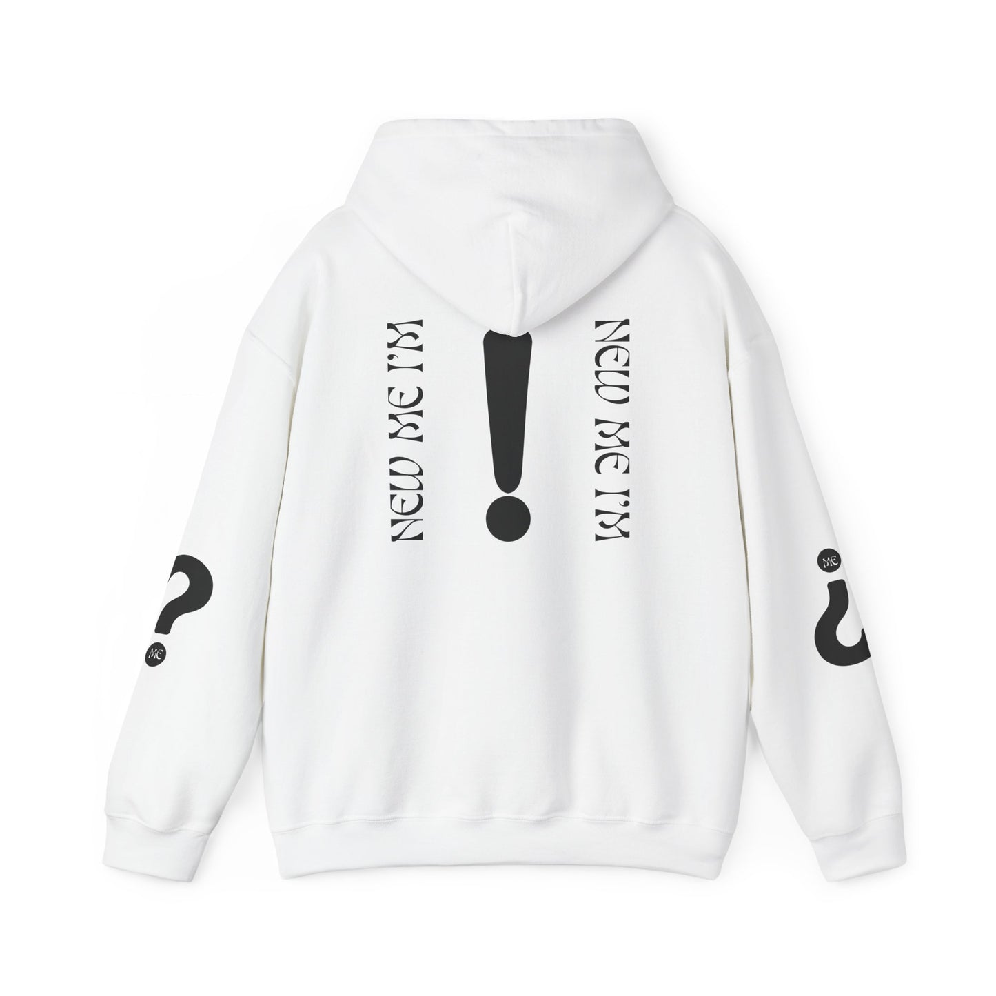 New Day, New Me Motivational Hoodie - Cozy Unisex Sweatshirt for Inspiration, Self-Care, Fitness Goals, Gift for Him, Her