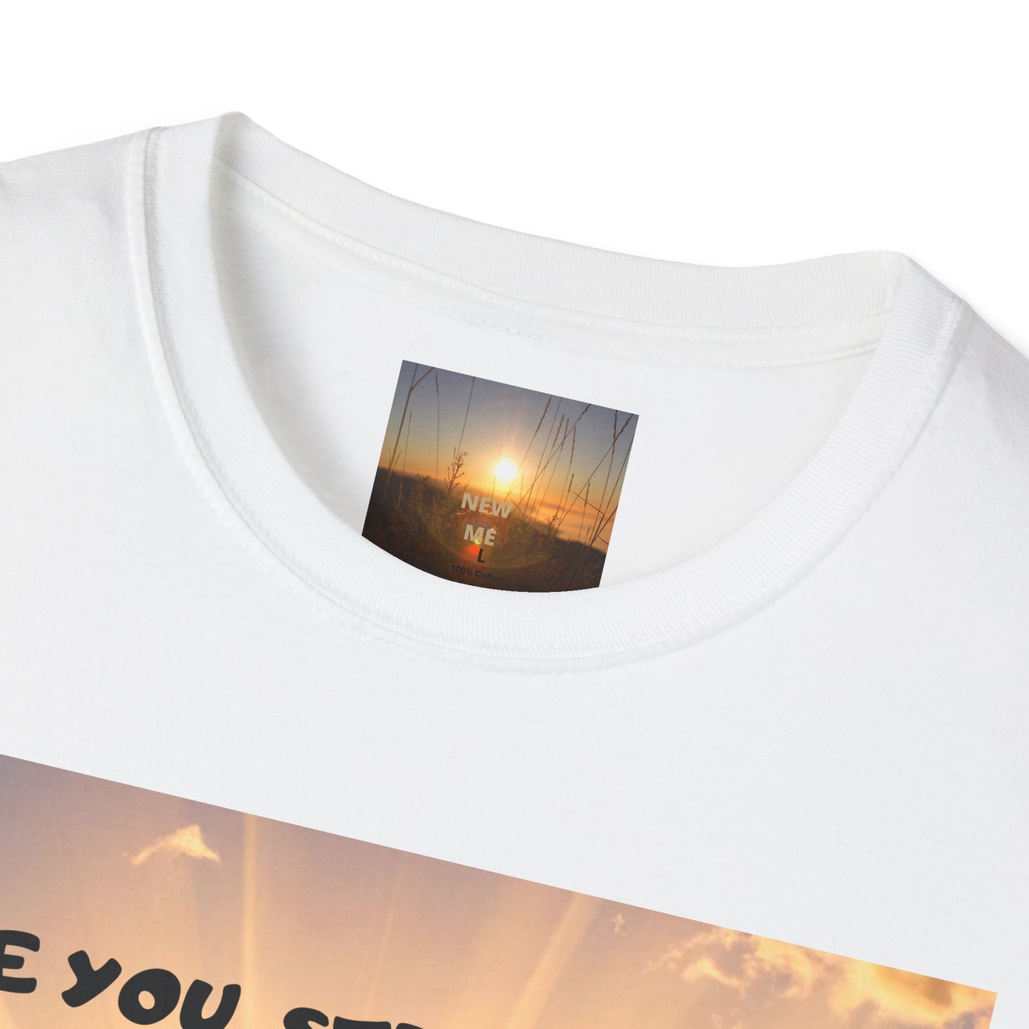 Live Smiley T-Shirt — 'Are You Still Alive?' Sunburst Positive Tee