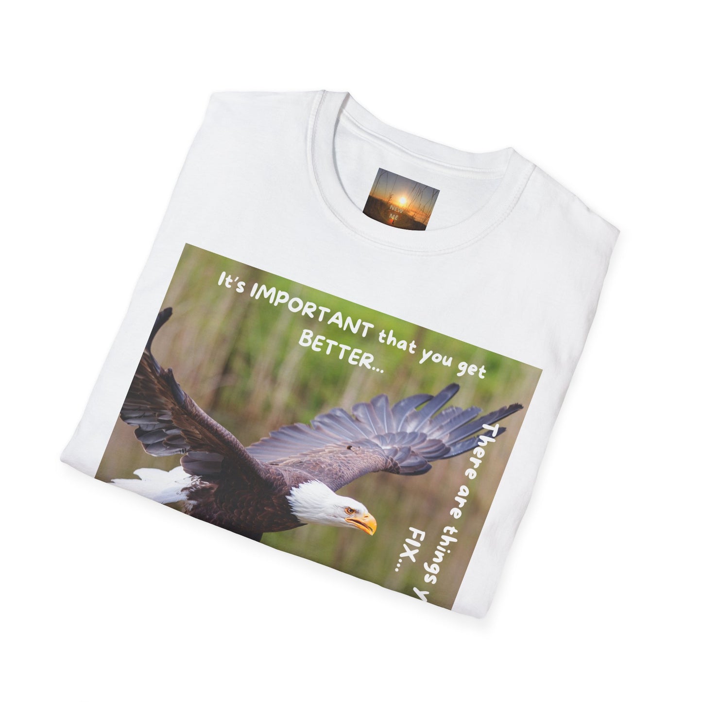 YOU CAN CHANGE/BE BETTER Motivational Eagle T-Shirt | Inspirational Gift for Nature Lovers, Positive Quote Tee, Unisex Softstyle Shirt, Eagle Graphic Tee, [...]