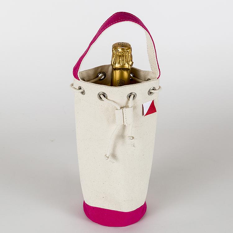 NEW ME IM Champagne Single Bottle Wine Bag