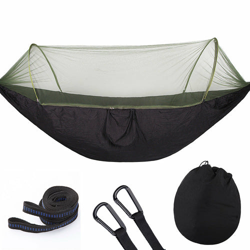 NEW ME IM Fully Automatic Quick Opening Hammock with Mosquito Net